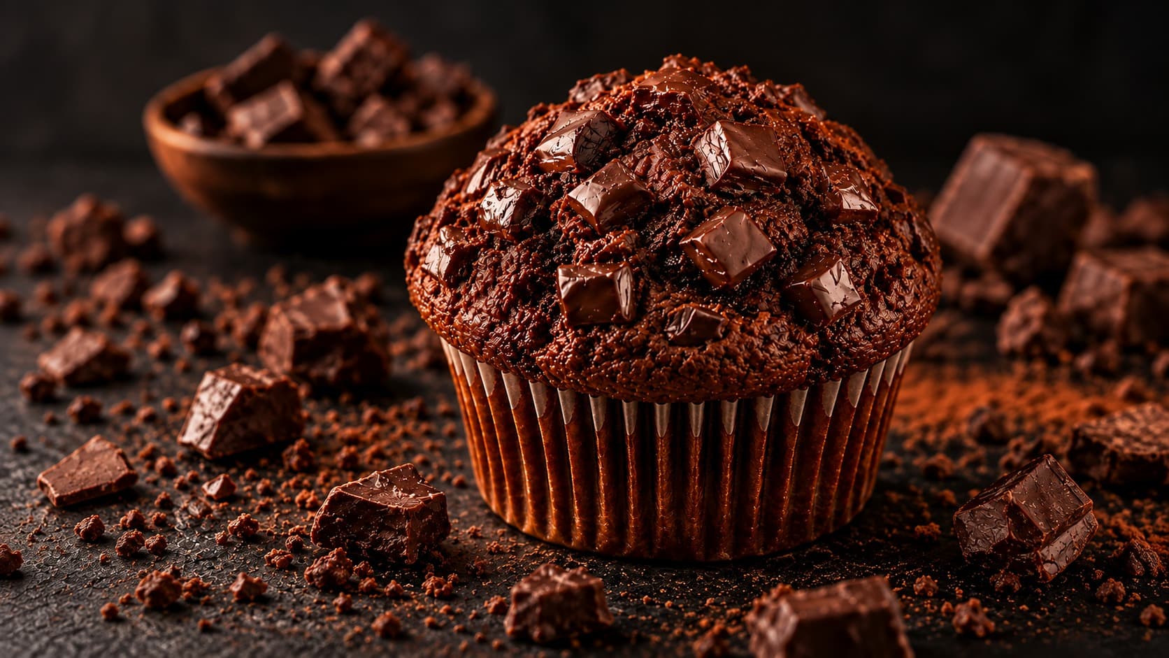 muffin chocolate